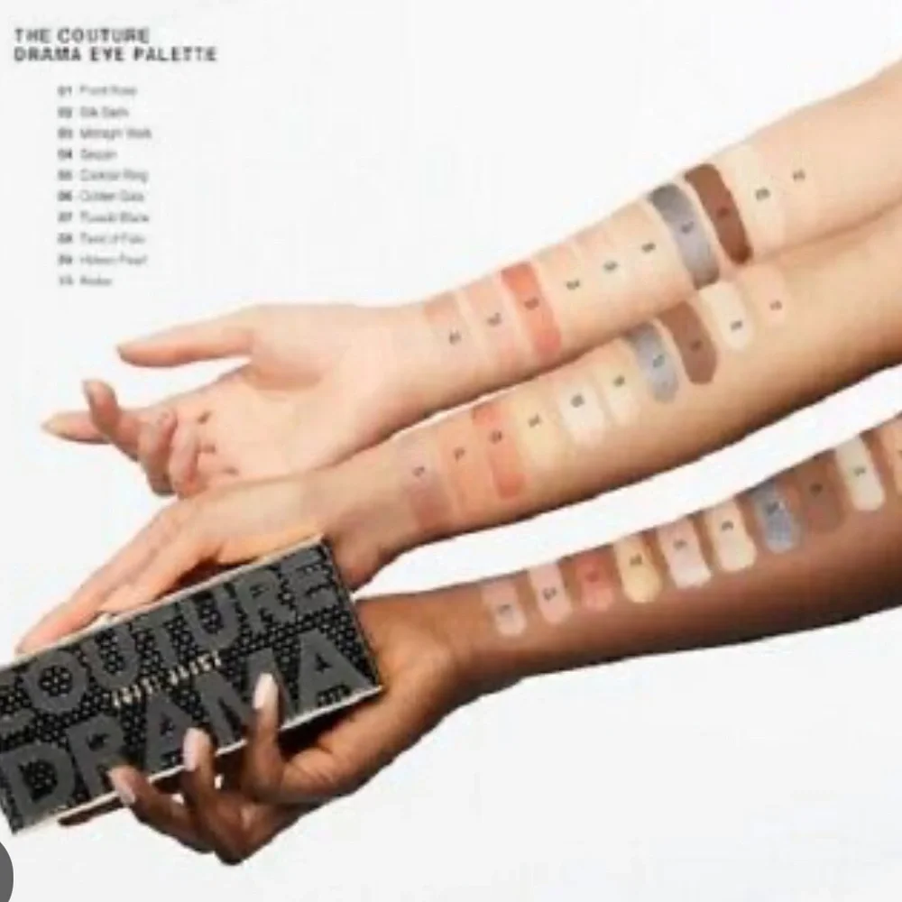 NIB BOBBI BROWN couture drama limited edition eyeshadow palette